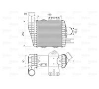 Valeo Intercooler, Refroidissement du Moteur 818349