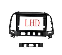 Hyundi Santa Fe IX45 2006 ~ 2012 Autoradio stéréo Android MP5 lecteur 2 DIN façade façade cadre tableau de bord 9" (LHD)