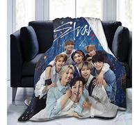 Hyunjin Bangchan Felix Couverture super douce en flanelle pour enfants, pour lit, canapé, bureau, lit, voiture, camping, plage, 127 x 101,6 cm