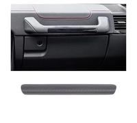 HYUOIND Autocollant décoratif en Fibre de Carbone véritable for poignée de boîte à Gants de copilote, Compatible avec Mercedes Classe G W463 2007-25(Orange)