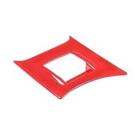 HYUOIND Autocollant décoratif for Bouton de lève-vitre de Voiture, Compatible avec Mazda MX-5 NC 2009-2014, Accessoires d'intérieur de Voiture(Red)