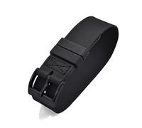 HYUOIND Bracelet de montre en Silicone souple, 20mm, 21mm, 22mm, universel, une pièce, boucle, bande de caoutchouc de sport, Compatible avec Omega Rolex(Black-Black Buckle,21mm)