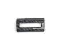 HYUOIND Cadre de Prise de Port USB en Fiber de Carbone, Style Grain de Bois, Garniture de Couverture Compatible avec Hyundai Tucson NX4 2025 LHD RHD, Style intérieur(Carbon Fiber)