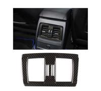 HYUOIND Cadre de Sortie d'air de climatisation arrière en ABS, Compatible avec BMW Série 3 et 4 3GT F30, F31, F32, F34 et F36(Style A Carbon Fiber)