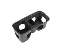 HYUOIND Compatible avec Land Rover Defender 90 110 130 2020-2024 TPE Noir Console Centrale de Voiture Porte-gobelet Boîte de Rangement Intérieur de Voiture(for 2020-2021)
