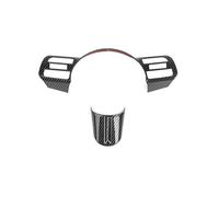 HYUOIND Couvercle de Cadre de Panneau de Garniture de Bouton de Commutation de Voiture, 2 pièces, Compatible avec Hyundai Tuscon NX4 2025 LHD RHD(Carbon Fiber)