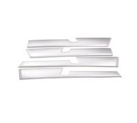 HYUOIND Garniture de Panneau de décoration de Porte intérieure en ABS, Compatible avec Toyota Land Cruiser Prado FJ150 150 2010-2018(Silver)