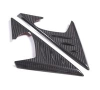 HYUOIND Garniture de Protection Triangulaire de rétroviseur en Fibre de Carbone véritable for Maserati Ghibli 2014-2022(Real Carbon Fiber)