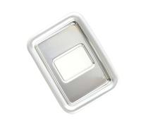 HYUOIND Interrupteur de hayon électrique intérieur en Fibre de Carbone ABS décoré, Compatible avec Land Rover Range Rover Sport Vogue L460 2023(Silver)