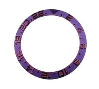 Hyuwdai 1 lunette de 38 mm x 308 mm, adaptée pour les accessoires de boîtier de montre de 40 mm, violet, taille unique