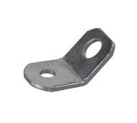 Hyuwdai Lot de 20 équerres d'angle en métal plaqué zinc de 135 degrés de 1,5 mm d'épaisseur pour tableau de bord, sangle anti-basculement