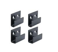 Hyuwdai Lot de 4 supports d'angle en acier inoxydable pour carrelage en céramique - Crochets de fixation murale en forme de U (20 mm)