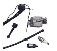 HYUYRFJR Bobine d'allumage de carburateur et tuyau de carburant/filtre Convient pour tronçonneuse STL/tronçonneuses 038 MS380 MS381 038 AV