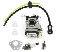 HYUYRFJR Kit carburateur pour 62 cc 65 cc pour MTM pour Ba-umr-AG Whipper Snipper Taille-haies Outils de jardin Accessoires