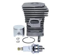 HYUYRFJR Kit de piston cylindrique Na-kisil 42 mm pour bougie d'allumage Hus 340 340E 340EPA 345 345E 345EPA 350EPA 503870274