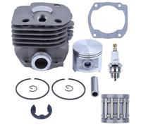 HYUYRFJR Kit de piston de cylindre de 50 mm pour tronçonneuse Hus 362 365 371 372 362XP 372XP Pièces de moteur plaquées moteur 503939372