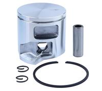 HYUYRFJR Kit de segments de piston 46 mm pour tronçonneuse Hus 555 556 560 562 562XP 560XP Remplace 505215502