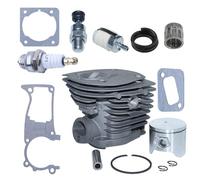 HYUYRFJR Kit piston cylindre 44 mm pour Hus 340 345 346XP 350 351 353 pour tronçonneuses 503869971 503 89 44-01 503 86 25-01