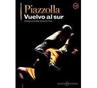 Piazzolla: Vuelvo Al Sur - 10 Tangos And Other Pieces For Flute Book/Audio Online
