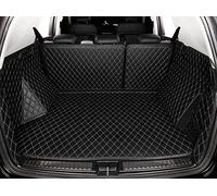 HYXBD Voiture Tout Compris Tapis Coffre pour Tesla Model X (7 Seats) 2016-2023 2024 2025, Cuir Protection Tapis, Cargaison Tapis Coffre Antidérapant Imperméable