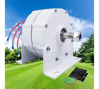 HYZHANHONG 10000W Générateur à Faible Vitesse de Vent de Ferme Domestique à énergie Gratuite, générateur Permanent sans engrenage à Basse Vitesse 12V 24V 48V 3 Phases,220v