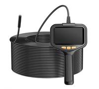 HYZHANHONG 100m, 8mm Seul Endoscope de Poche, écran LCD Couleur 4.3 Pouces avec Batterie 2600mAh, IP67 étanche, utilisé pour Les caméras d'inspection de Pipelines et de Voitures