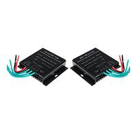 HYZHANHONG 10A-40A Contrôleur de Charge de Turbine éolienne MPPT 8000W 12V 24V Adaptation Automatique IP67 Étanche Générateur Universel (Noir),48v