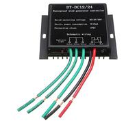 HYZHANHONG 12v, Contrôleur de Charge Hybride éolien-Solaire 10A-40A 12V 24V 48V, régulateur 14 000W pour générateur d'éolienne, alternateur d'éolienne, Chargeur de Batterie