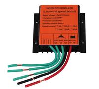 HYZHANHONG 12v, Contrôleur Hybride Solaire à Faible Vent 2000W, contrôleur de générateur d'éolienne, régulateur de Charge de Batterie, 12V 24V 48V 220V pour éoliennes (Couleur Orange)