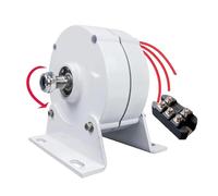 HYZHANHONG 12V, Générateur à Aimant Permanent triphasé à Faible Vitesse 10 000 W 12 V 24 V 48 V, alternateur Alternatif, Faible régime, pour éolienne, à Monter soi-même