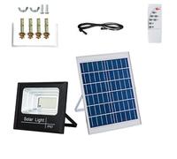 HYZHANHONG 200W, Lampe de sécurité Solaire étanche IP67 200W/300W/500W avec 3 Modes et Un câble d'extension de Cinq mètres (500W)