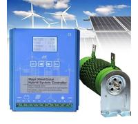 HYZHANHONG 220V, Contrôleur de Charge Hybride éolien et Solaire 6 000 W, contrôleur de Charge éolien et Solaire, contrôleur de Batterie Hors réseau Automatique 12 V/24 V/48 V/220 V