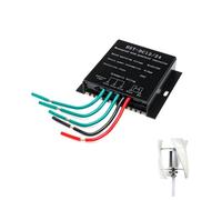 HYZHANHONG 220v, Contrôleur de générateur d'éolienne 12V/24V/48V 14000W, régulateur de Charge de Batterie étanche pour éolienne Domestique Verticale (Noir)