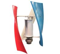 HYZHANHONG 220v,Éolienne Verticale à lévitation magnétique de 12000W 12V 24V 48V avec régulateur de Charge étanche, équipement producteur d'électricité pour Maison, Camping-Car, Toit, 12000W-24V