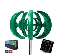 HYZHANHONG 220v, Générateur éolien à axe Vertical 12000W avec contrôleur, 12V/24V/48V/220V, éoliennes efficaces Horizontales pour Maison, turbines à Vent pour Production d'énergie et Recharge