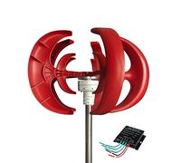 HYZHANHONG 220v, Kit de générateur d'éolienne Verticale de 10000W, démarre à Une Vitesse de Vent de 2,5 m/s pour Usage Domestique, sans Bruit, Petit générateur d'éolienne CA 12 Volts