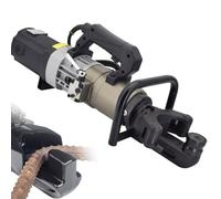 HYZHANHONG 28mm,Cintreuse de Barres d'armature 4-28mm électrique Automatique, Portable Professionnel 1200W-1800W, pour Acier à Faible teneur en Carbone, Barre d'acier filetée Ronde, 8To22mm
