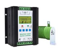 HYZHANHONG 48V, Contrôleur de Charge Hybride Solaire éolien MPPT, régulateur de Charge Boost 8000W 12V / 24V / 48V avec écran LCD et Charge de décharge Libre précise, 48V