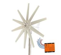 HYZHANHONG 48V, Éolienne à lévitation magnétique 12000W avec contrôleur, kit de générateur éolien à 10 pales, pour Maison, Ferme, caravanes, Bateaux 12V 24V 48V