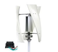 HYZHANHONG 48v, Générateur d'éolienne à axe Vertical 12V sans Bruit 14000W, éolienne à lévitation magnétique 12V-220V avec contrôleur MPPT pour l'éclairage Domestique et de Rue