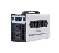 HYZHANHONG 72V to 110V,Onduleur sinusoïdal Pur 1 500 W, convertisseur CC 12 V, 24 V, 48 V, 60 V, 72 V vers 110 V CA, Puissance de crête 3 000 W- 72 V vers 110 V