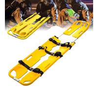 HYZHANHONG Brancard Plat d'urgence d'incendie Portable, civière de Sauvetage de site Sportif Familial, Extensible, utilisé pour Les incidents d'incendie de blessure à la Jambe