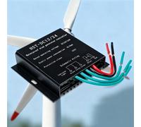 HYZHANHONG Contrôleur d'énergie éolienne étanche 12V 10000W 12V 24V 48V MPPT Contrôleur de Vent Régulateur de Charge de Batterie Applicable aux éoliennes et aux Batteries,220V