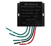 HYZHANHONG Contrôleur Éolien MPPT 1000W-8000W Contrôleur D'éolienne 12V 24V 48V Contrôleur Hybride Solaire Adapté aux systèmes d'énergie éolienne et Solaire (Noir),12V