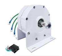 HYZHANHONG Générateur à Aimant Permanent sans engrenage 48V, 100W-3000W avec Base, Sortie AC triphasée 12V-220V, générateur d'énergie Libre à Faible RPM pour l'énergie éolienne,12V