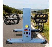 HYZHANHONG Générateur à pédale Portable 100W avec manivelle, Fonction de Stockage d'énergie, Sortie DC 1-35V, Double Sortie USB à Charge Rapide pour Camping