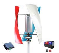 HYZHANHONG Kit de générateur d'éolienne 48V, 9000W 12V-220V, générateur éolien Vertical, équipement producteur d'électricité, kit d'énergie pour la Maison avec contrôleur MPPT,220v