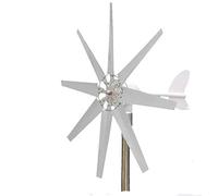 HYZHANHONG Kit D'Éolienne D'Énergie Renouvelable 5000W, Générateur D'Éolienne À Énergie Libre 12V 24V 48V Adapté À La Production D'Énergie sur Les Routes Montagneuses,24v