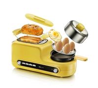HYZHANHONG Machine à Petit-déjeuner multifonctionnelle Quatre en Un, Machine à Sandwich pour Le Petit-déjeuner à la Maison, minuterie de 0 à 60 Minutes, adaptée aux Cuisines à Domicile