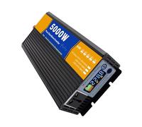 HYZHANHONG Onduleur 12 V À 220 V, Onduleur À Onde Sinusoïdale Pure À Phase Divisée De 5000W, Convertisseur De Puissance 12V-72V CC À 110V/220V CA pour Véhicules Récréatifs,48v to 220v